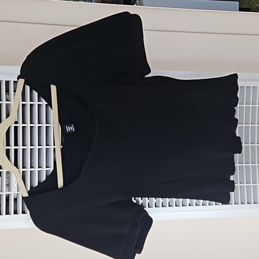 Shein bubble sleeve top